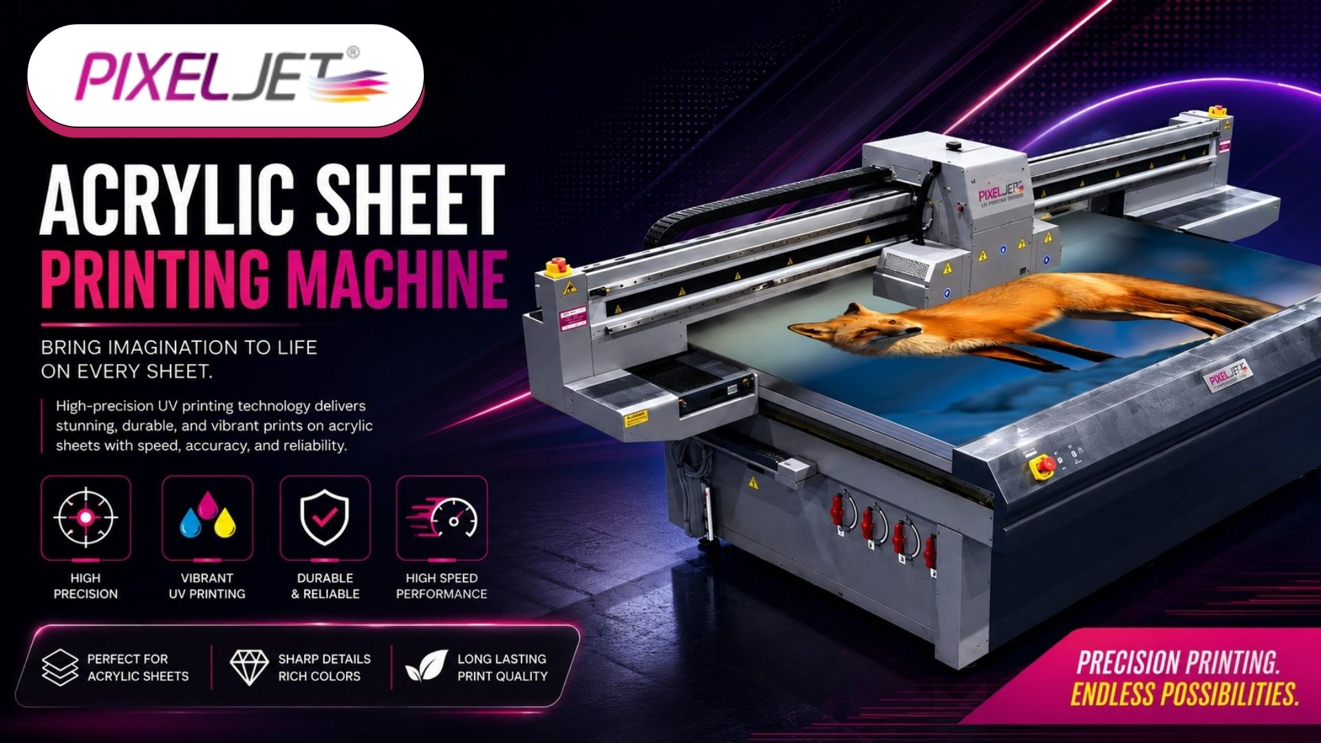 Acrylic Sheet Printing Machine