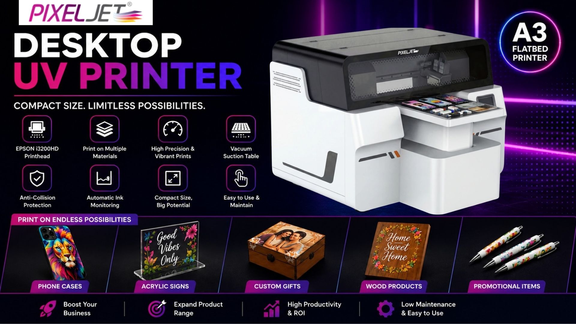 Desktop UV Printer