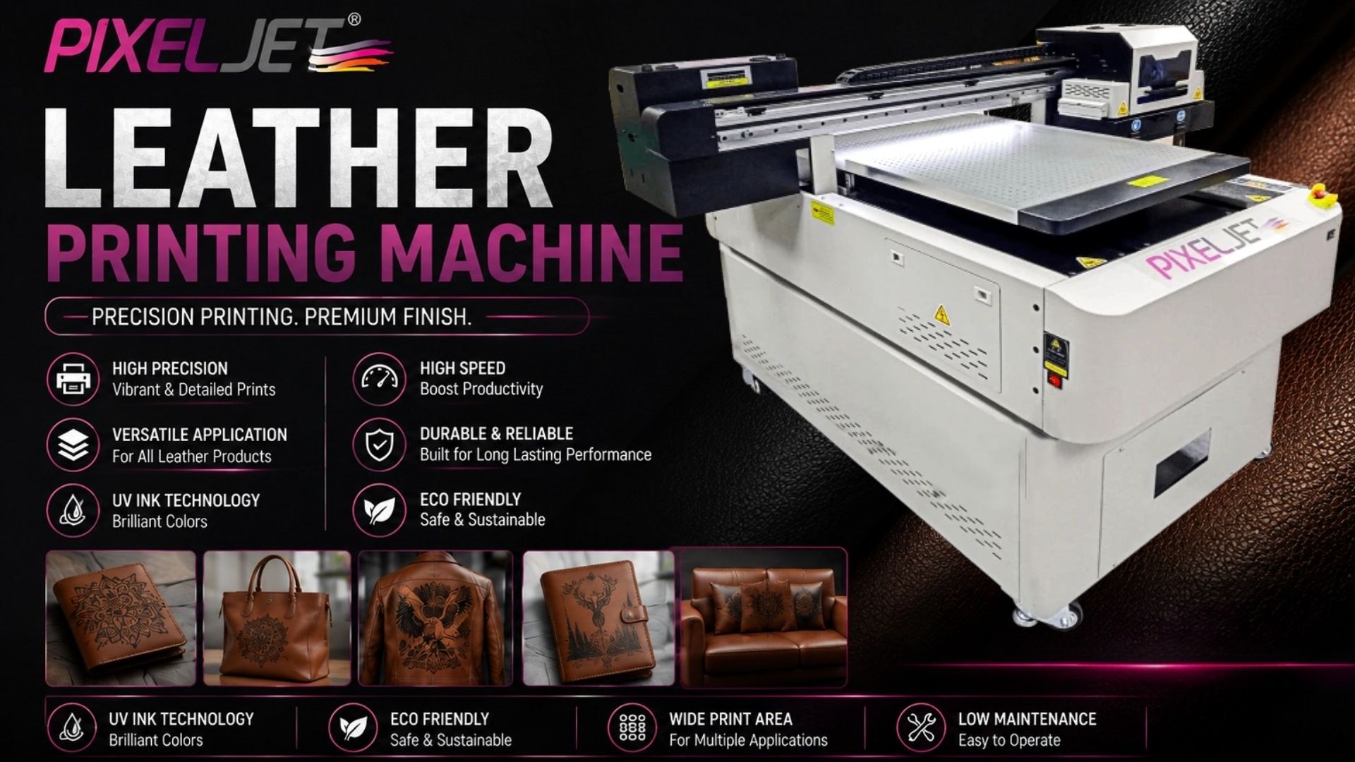 Leather Printing Machine